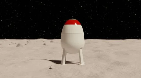 Spacecraft Stock Illustration