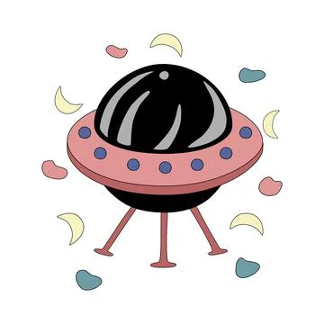 Spacecraft  Stock Illustration