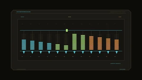 Spacecraft Propulsion Diagnostics Interface Seamless Loop Stock Footage 342297413