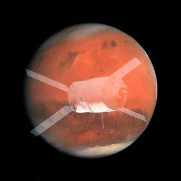 Spacecraft. Science fiction wallpaper. Elements of this image furnished by NA Stock Photos