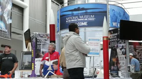 Spacefest 2012 at WPAFB Museum Stockbeeldmateriaal 11109820