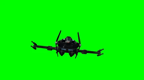 Spacefighter spaceship fly by - green screen 스톡 동영상 37048856