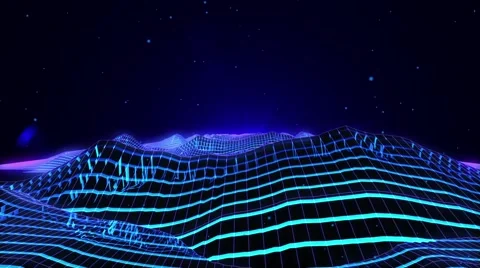 Spaceline 02 VJ Loop Set HD Stock Footage 68862154