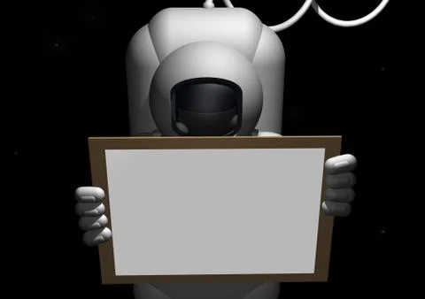 Spaceman Stock Illustration