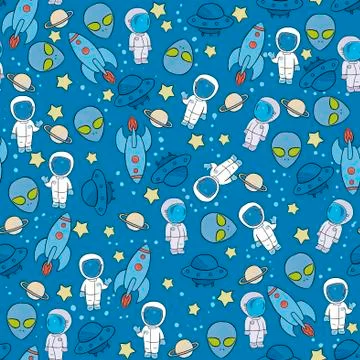 Spaceman Illustrazione stock
