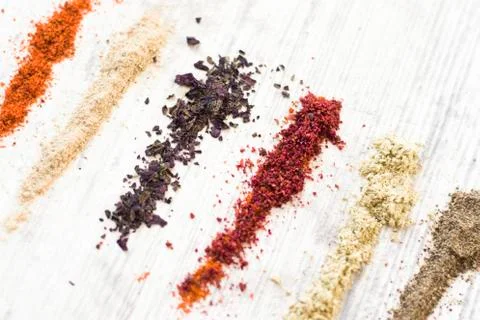 Spaces on the table Stock Photos