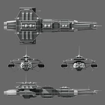 3D Model: Spaceship ~ Buy Now #91432537 | Pond5