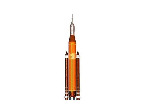 Spaceship for Earth observation in space Illustrazione stock