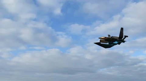 Spaceship fly by Vidéo 34946511
