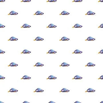 Spaceship flying pattern for children's designs 库存插图