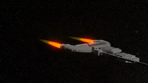 Spaceship Stock Footage 104228836