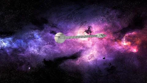 Spaceship Stock Illustration