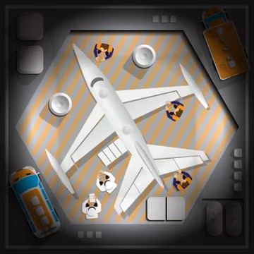 Spaceship. Stock Illustration