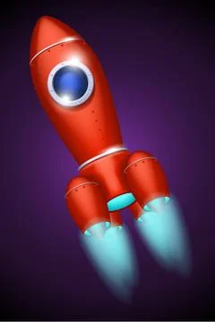 Spaceship Stock Illustration