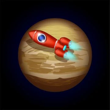 Spaceship Stock Illustration