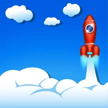 Spaceship Stock Illustration