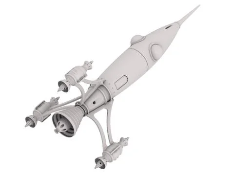 Spaceship Stock-Illustration