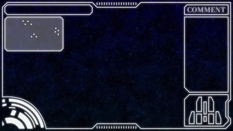 Spaceship Looping streaming background. 1080p Stock Footage 258881369