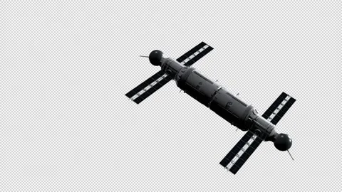 A spaceship moves in outer space . the concept on the search for new worlds a Stock-Footage 172928873