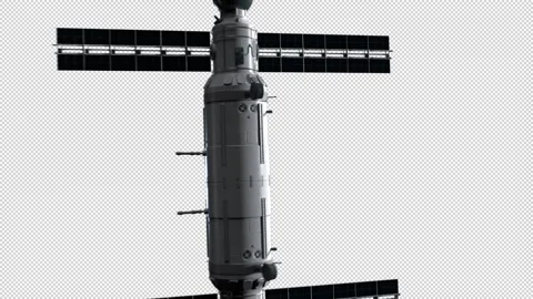 A spaceship moves in outer space . the concept on the search for new worlds a Stock Footage 172928929