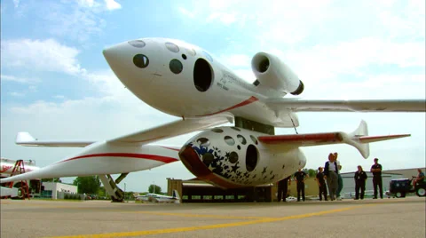 SpaceShipOne Stock Footage 39718860