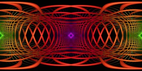 SpaceWarp - 360 Visual Music Video stock 254729011