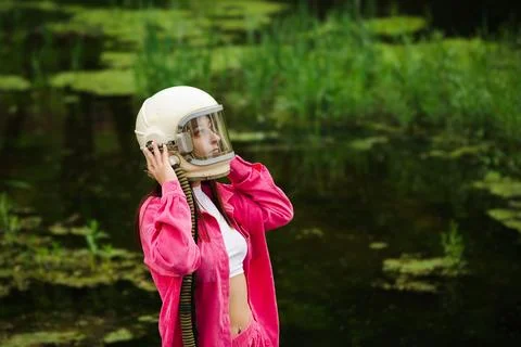 Spacewoman Stock Photos