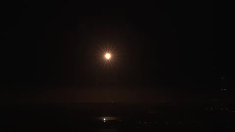 SpaceX Falcon 9 rocket landing Stock Footage 289848447