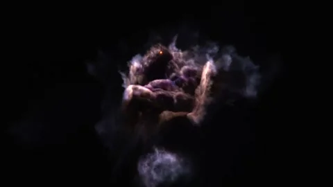 SpaceX Falcon 9 Rocket MECO Stage Separation Boost Back Burn 1st Stage Stock Footage 265459402