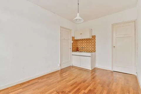 Spacious empty room Stock Photos