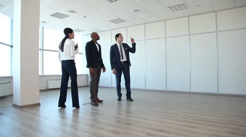 This Spacious Office - a Good Offer for This Money Stock Footage 61237127