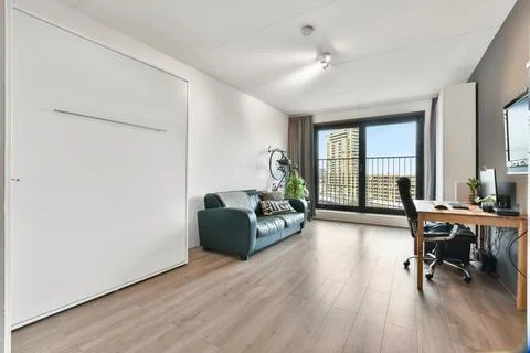Spacious room design Stock Photos