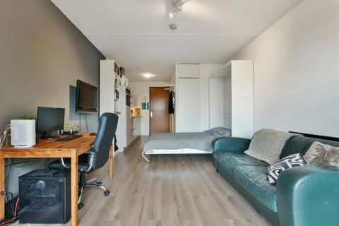 Spacious room design Stock Photos