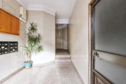 Spacious room design Stock Photos