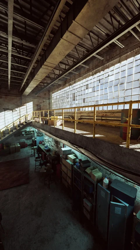 Spacious Room With Numerous Windows Stock Footage 280665005