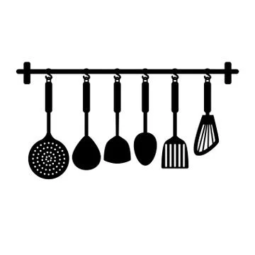 Spade of frying pan , vector Stock Illustration