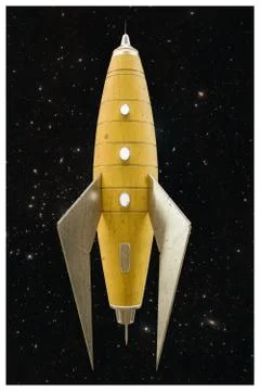 Spae rocket Stock Illustration