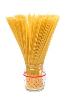 Spagetti in jar Stock Photos