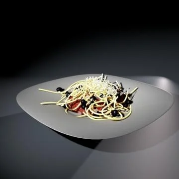 Spaghetti 3D Model
