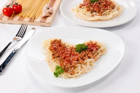 Spaghetti bolognese Foto stock