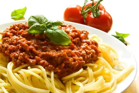 Spaghetti bolognese Stock Photos