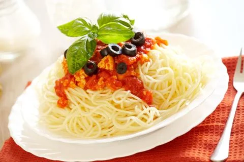 Spaghetti bolognese Stock Photos