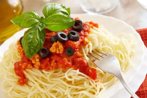 Spaghetti bolognese Stock Photos