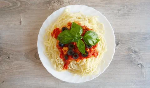 Spaghetti bolognese Stock Photos