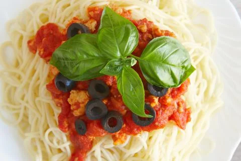 Spaghetti bolognese Stock Photos