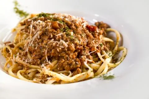 Spaghetti bolognese Stock Photos