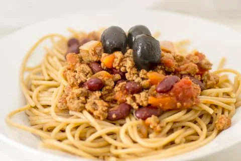 Spaghetti bolognese Stock Photos