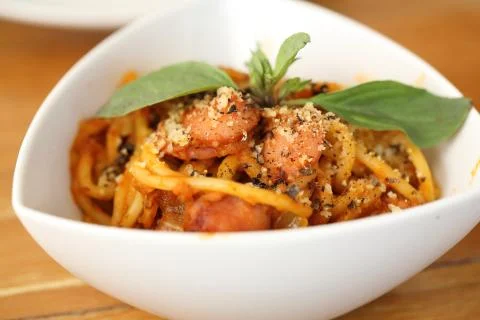 Spaghetti bolognese Stock Photos