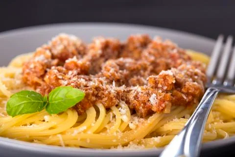 Spaghetti Bolognese Stock Photos