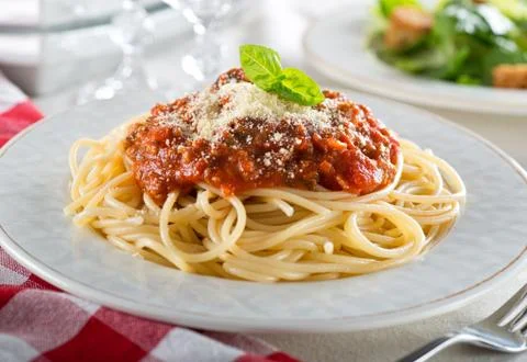 Spaghetti Bolognese Foto stock